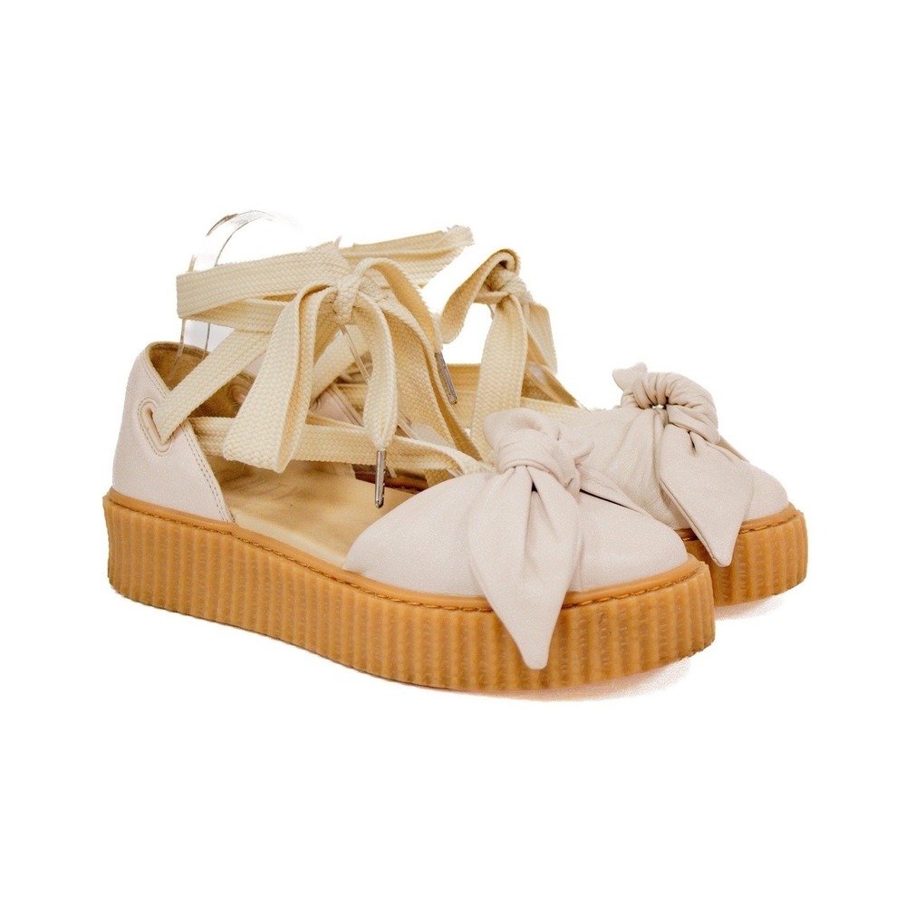 Puma X Fenty By Rihanna Bow Creeper Sandals Women's Size 9.5 -Unique, Edgy - Picture 2 of 12